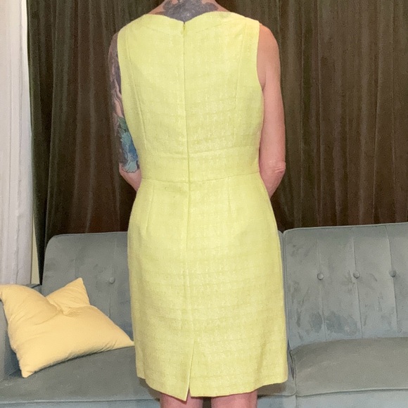 Tahari Tweed Sheath Midi Dress - Picture 3 of 8